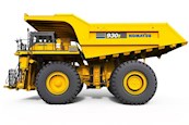 Side of New Komatsu Electric Dump Truck for Sale